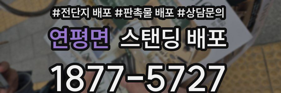 연평면 스탠딩 배포