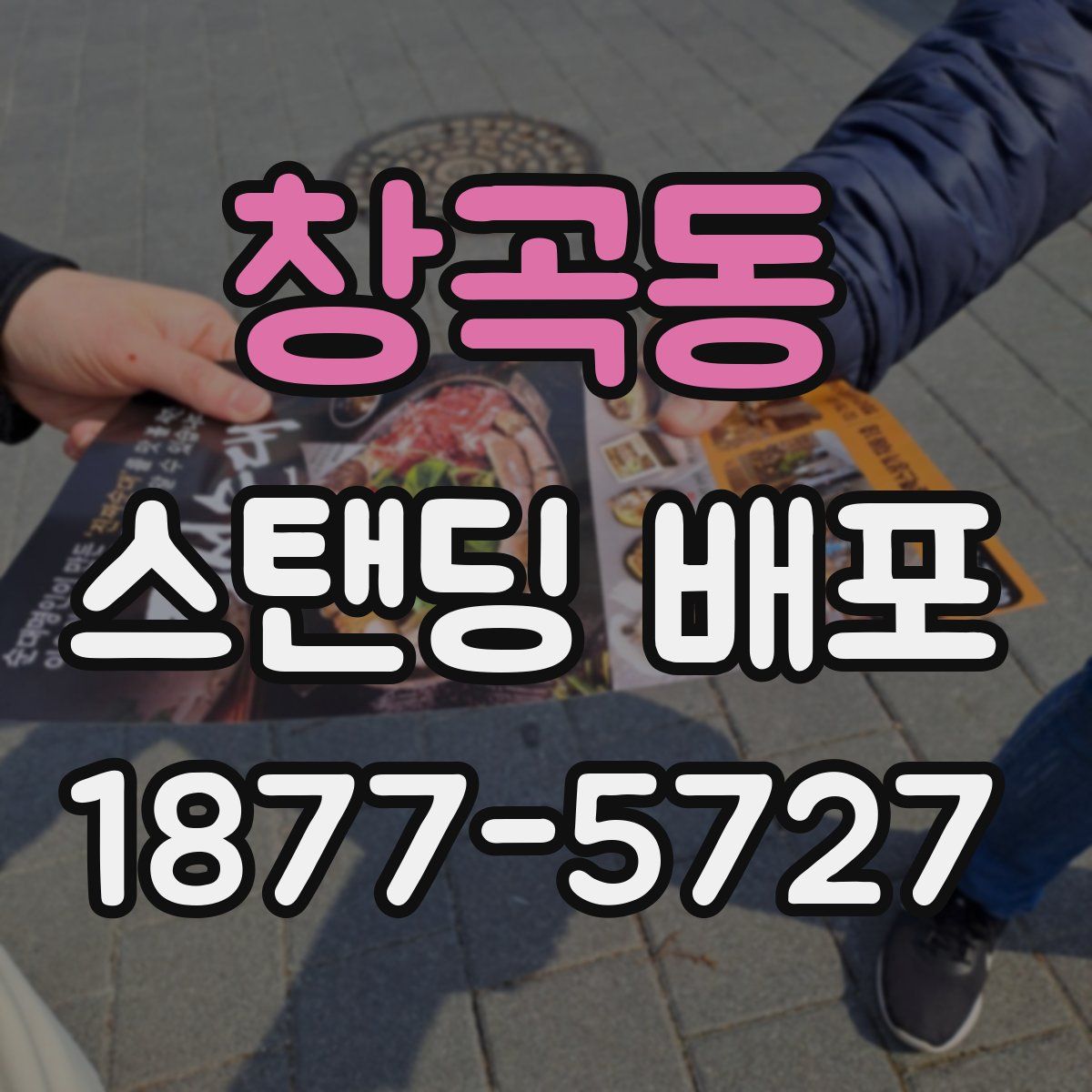 창곡동 스탠딩 배포