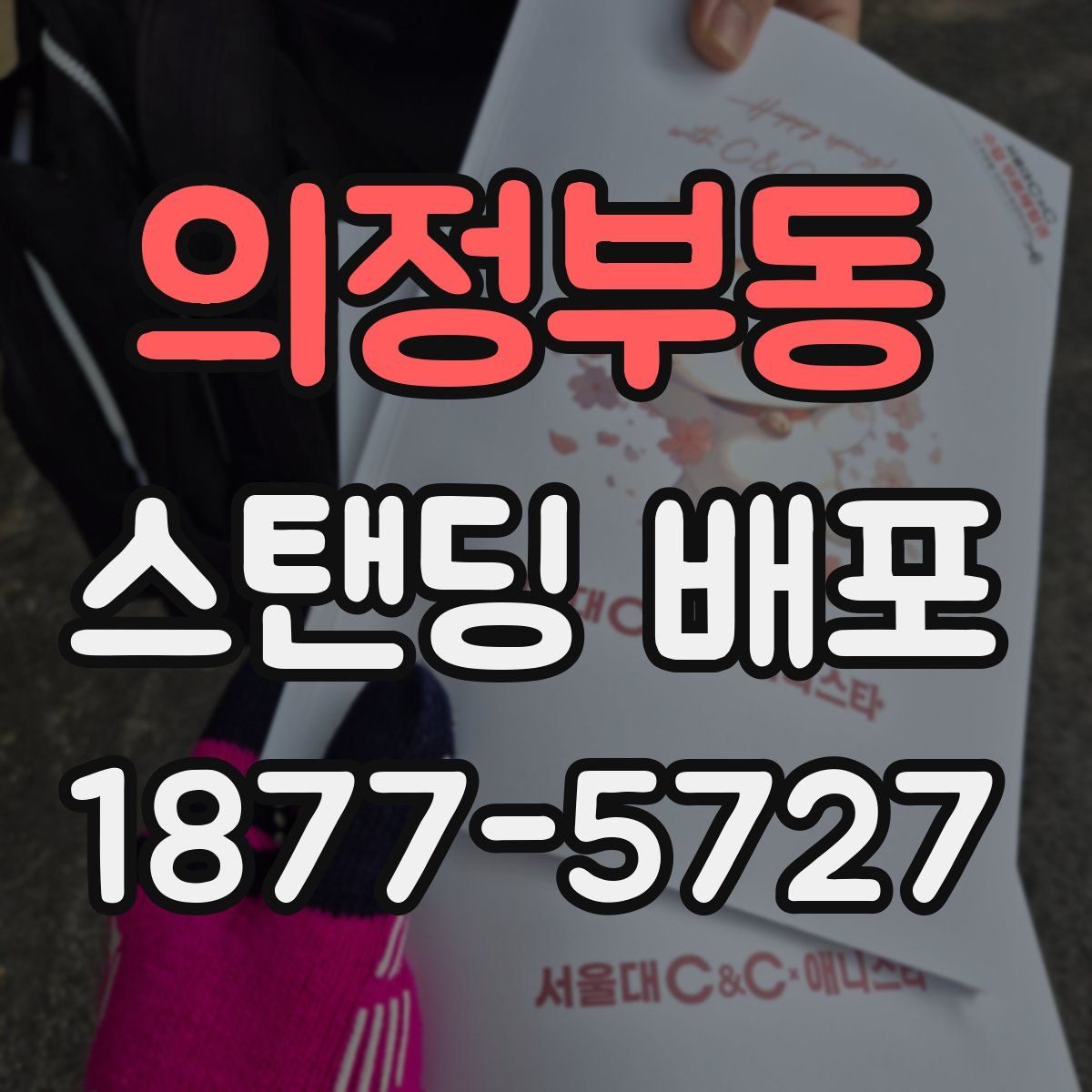 의정부동 스탠딩 배포