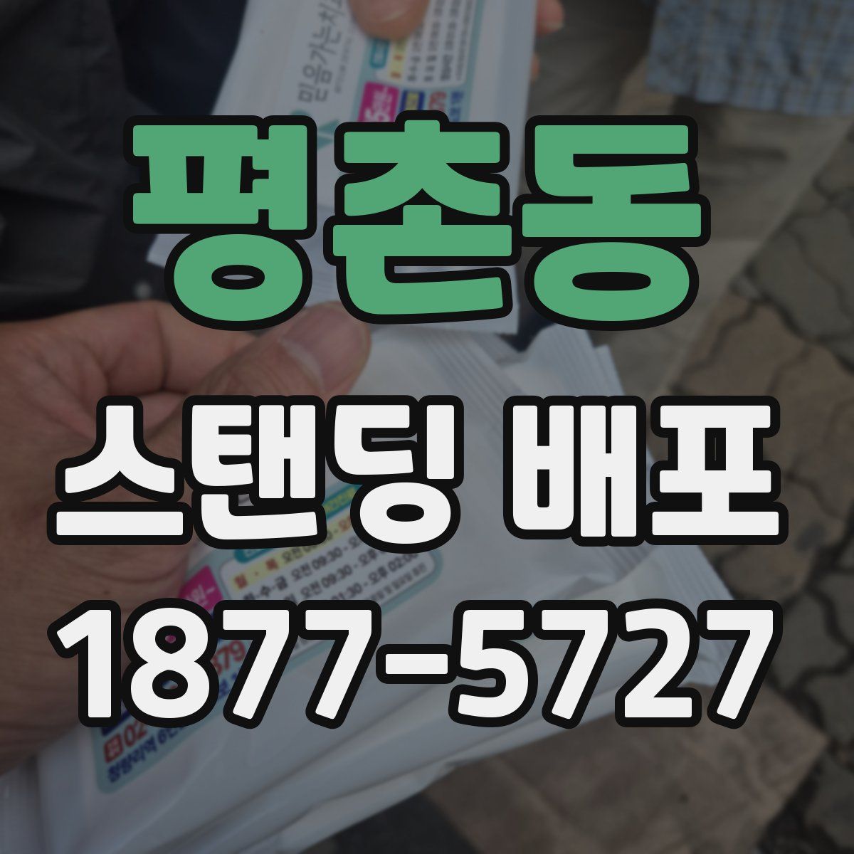 평촌동 스탠딩 배포
