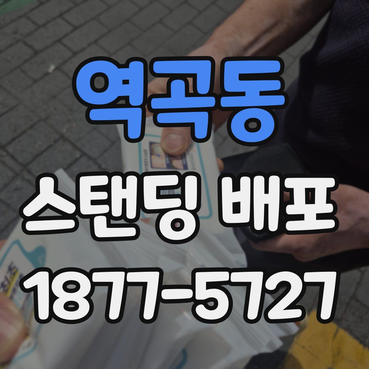 역곡동 스탠딩 배포