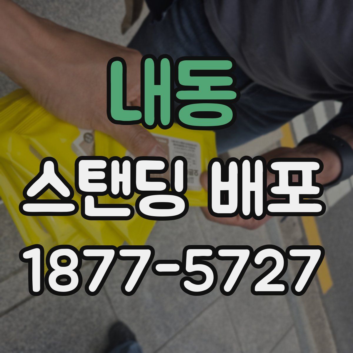 내동 스탠딩 배포