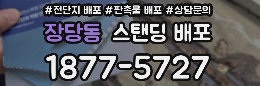 장당동 스탠딩 배포