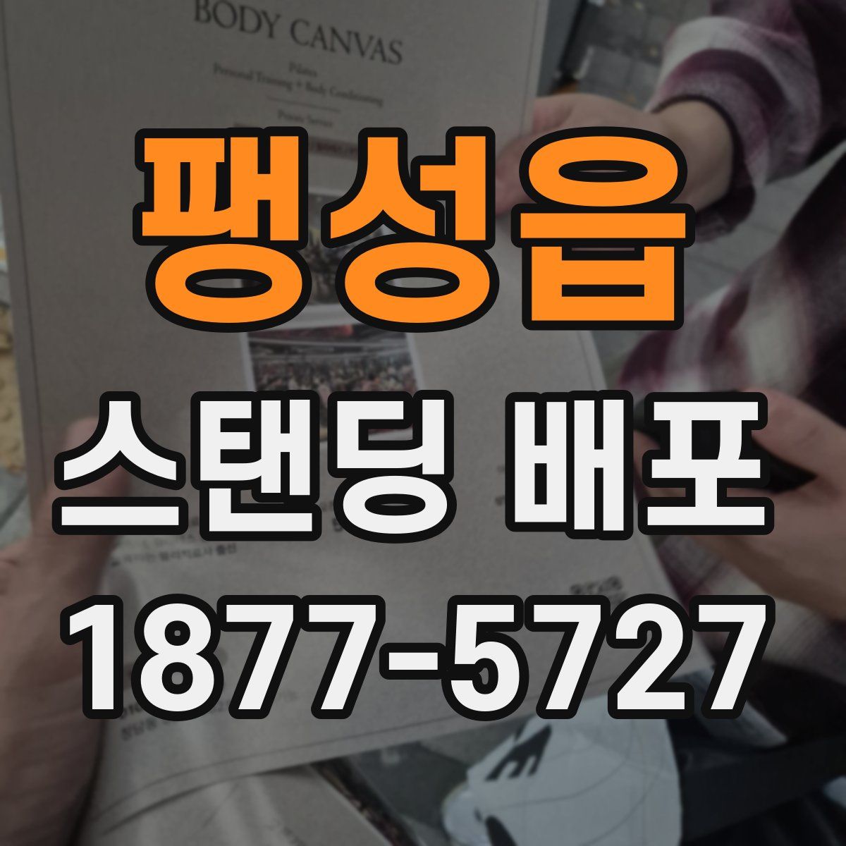 팽성읍 스탠딩 배포