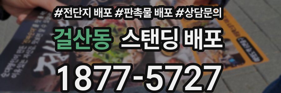 걸산동 스탠딩 배포
