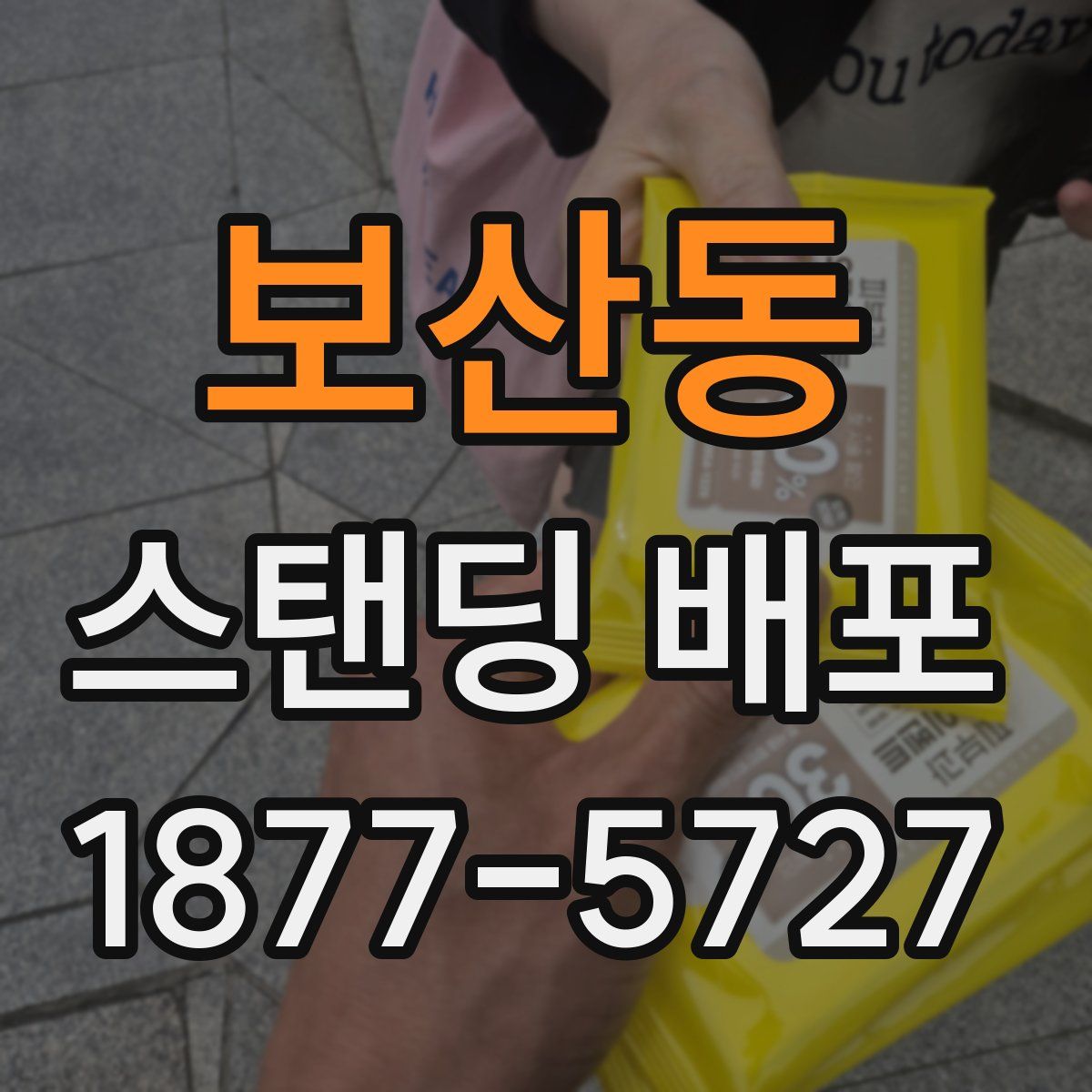 보산동 스탠딩 배포