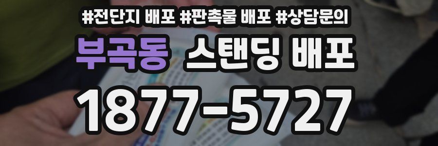 부곡동 스탠딩 배포