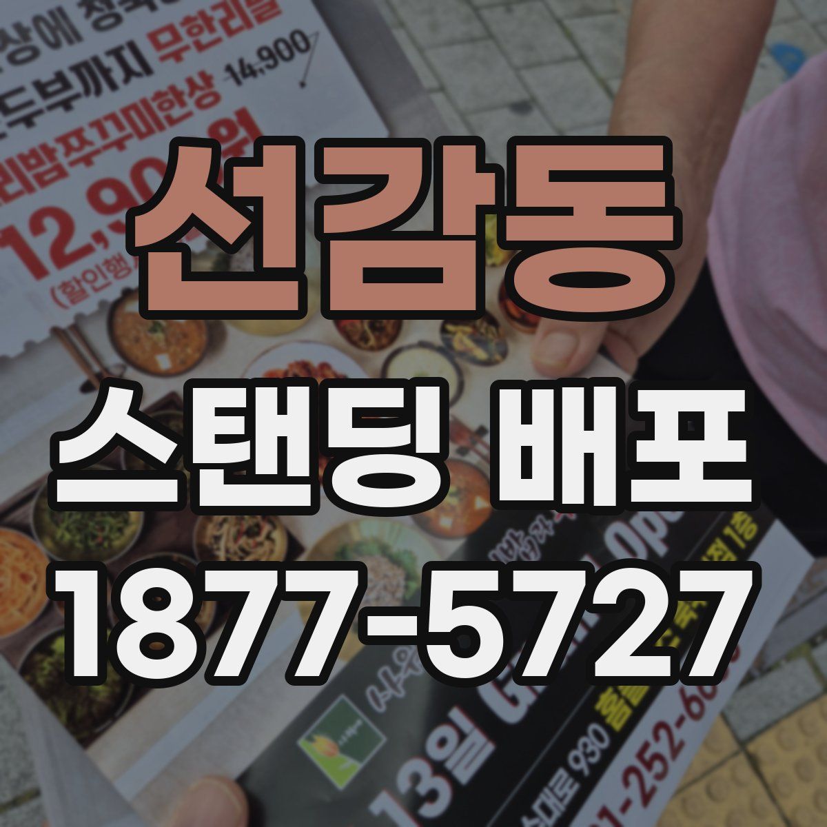 선감동 스탠딩 배포