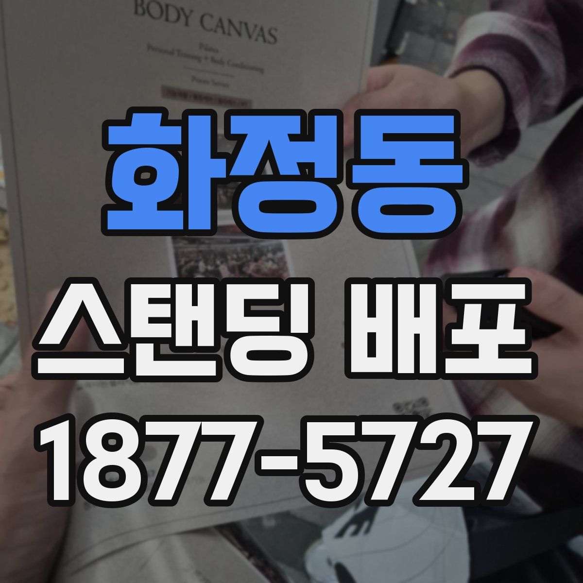 화정동 스탠딩 배포