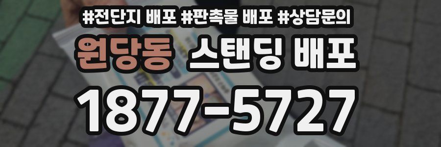 원당동 스탠딩 배포
