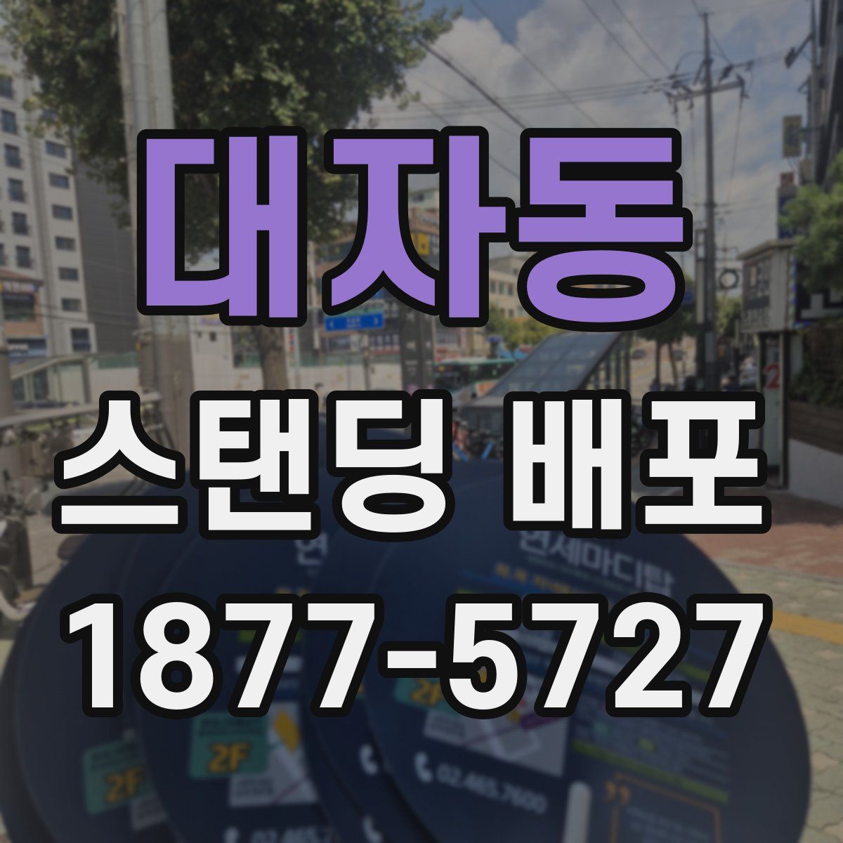 대자동 스탠딩 배포