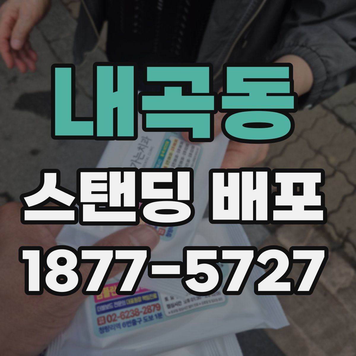 내곡동 스탠딩 배포