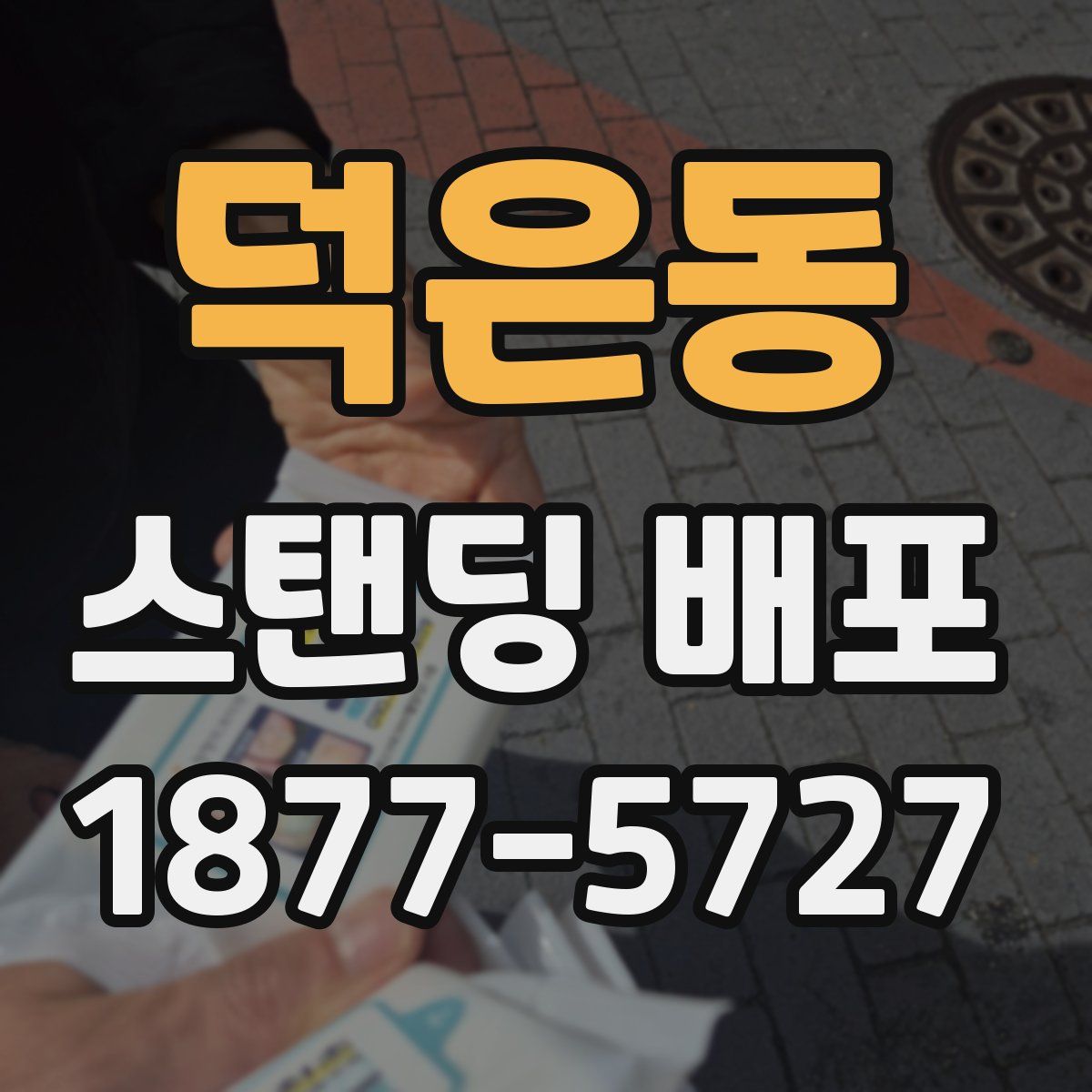 덕은동 스탠딩 배포