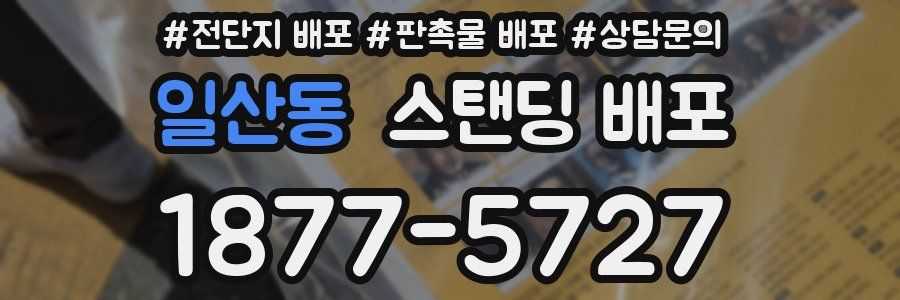 일산동 스탠딩 배포