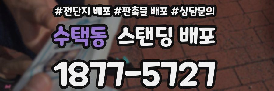 수택동 스탠딩 배포