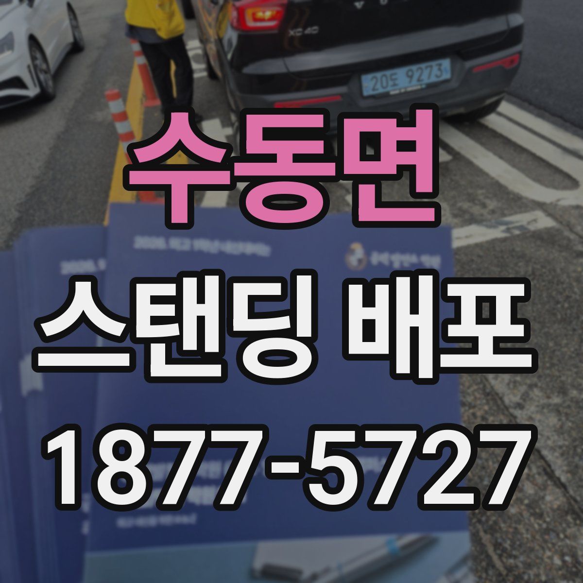 수동면 스탠딩 배포