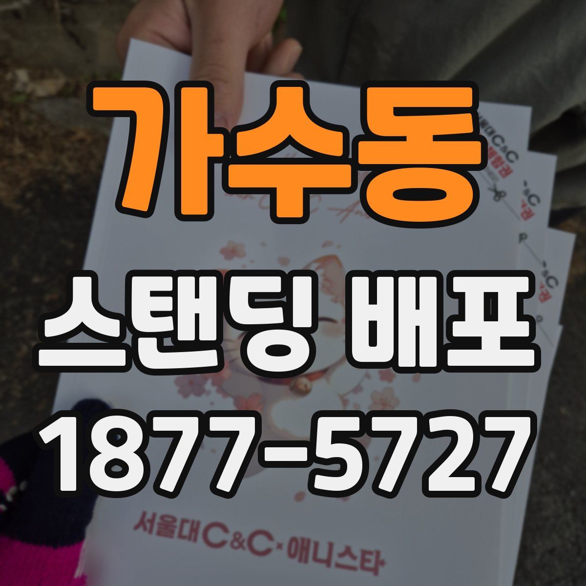 가수동 스탠딩 배포