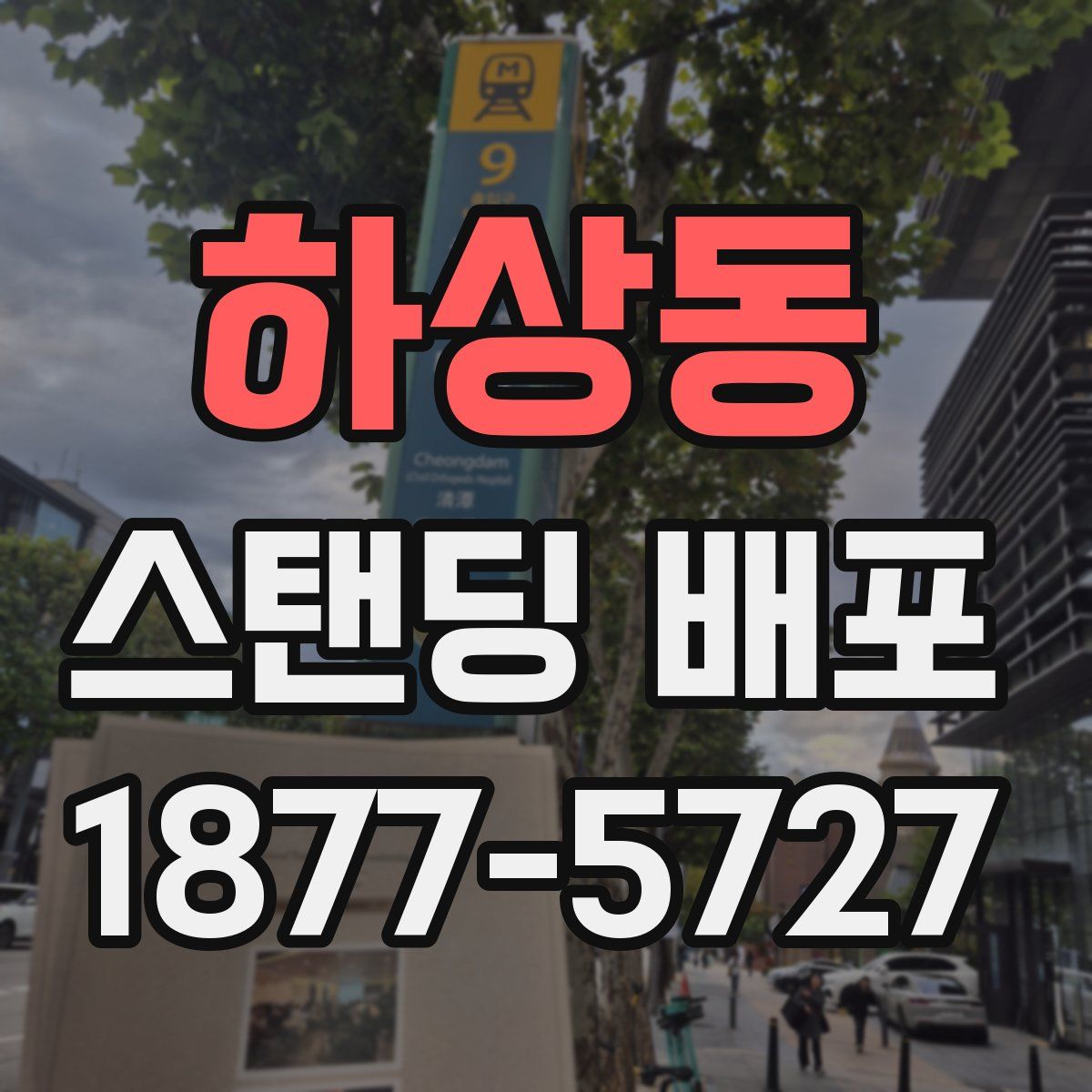 하상동 스탠딩 배포