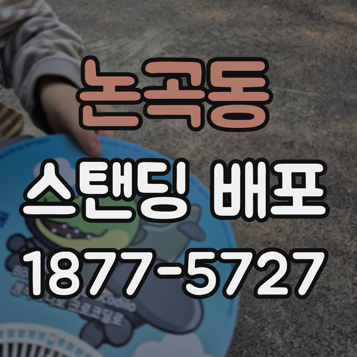 논곡동 스탠딩 배포
