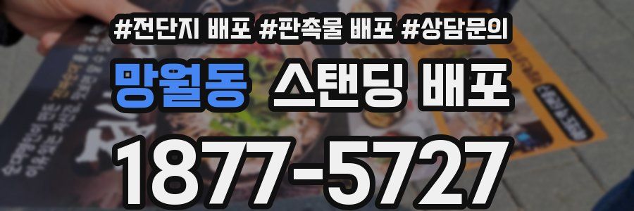 망월동 스탠딩 배포