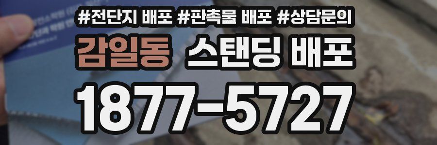 감일동 스탠딩 배포