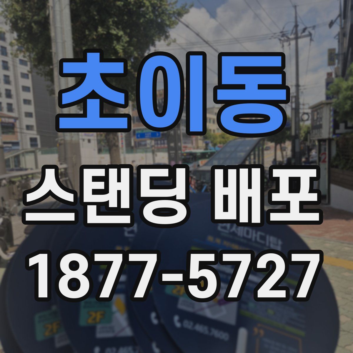 초이동 스탠딩 배포