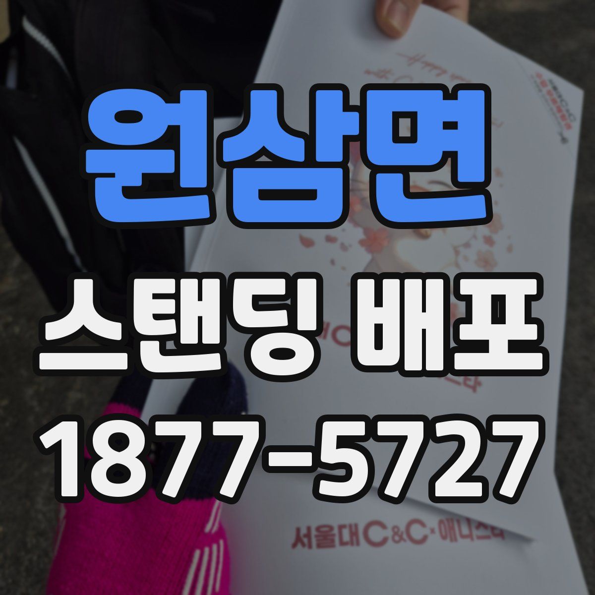 원삼면 스탠딩 배포