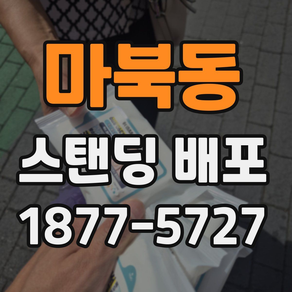 마북동 스탠딩 배포