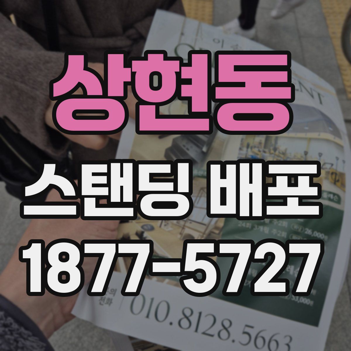 상현동 스탠딩 배포