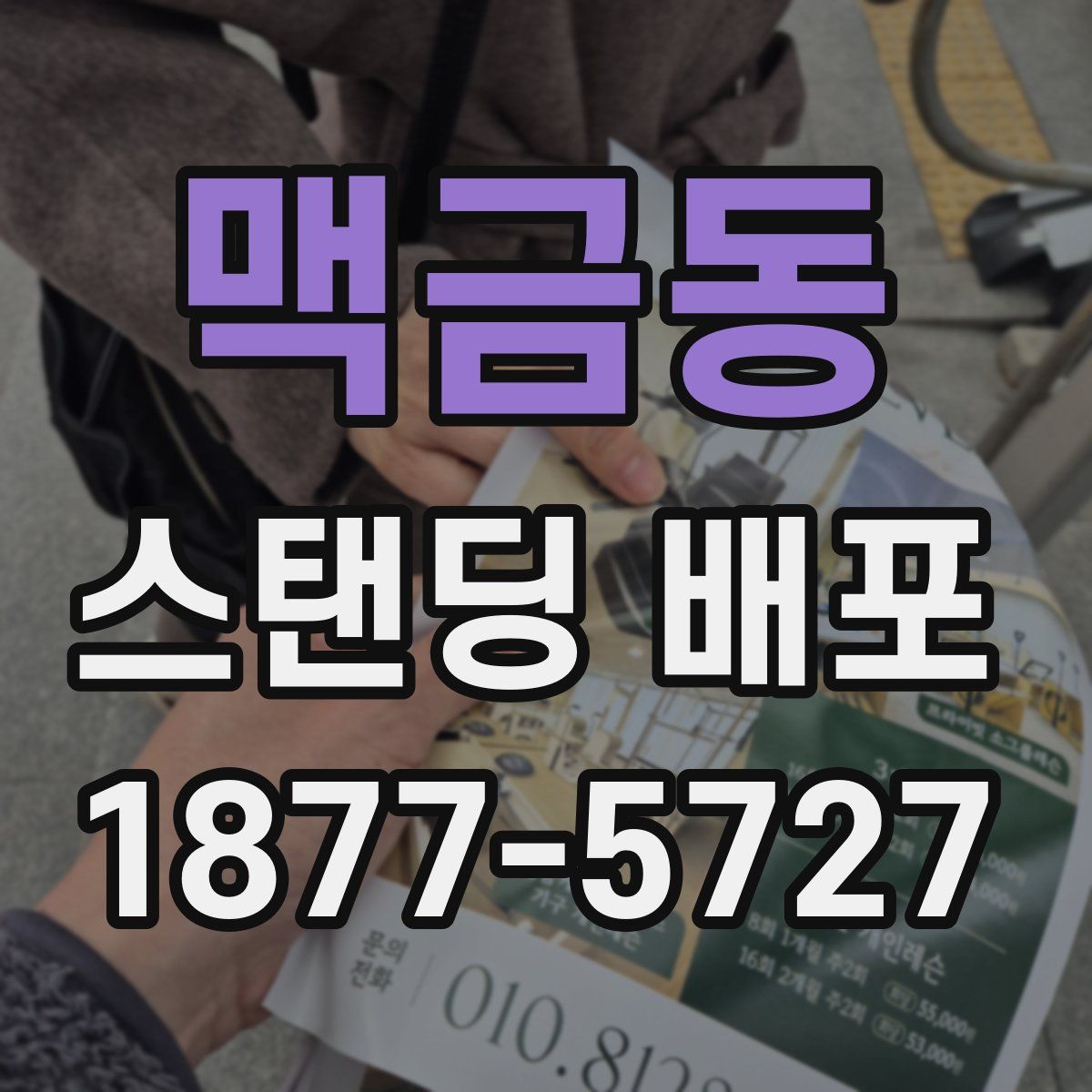 맥금동 스탠딩 배포