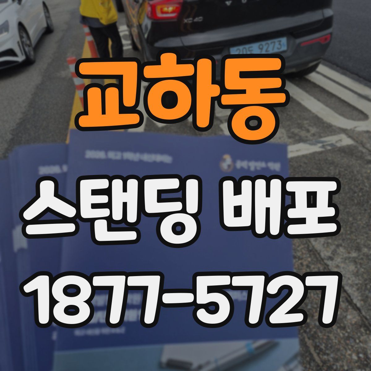 교하동 스탠딩 배포