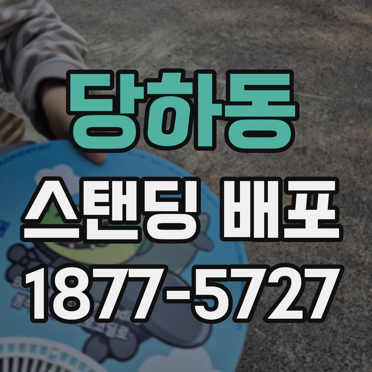 당하동 스탠딩 배포