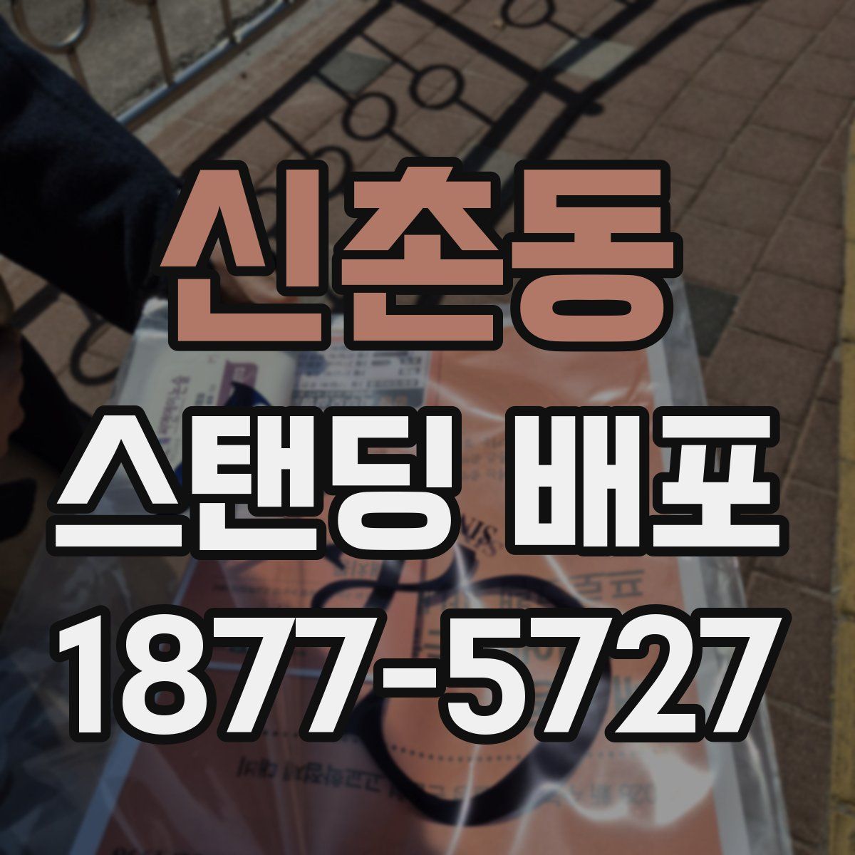 신촌동 스탠딩 배포