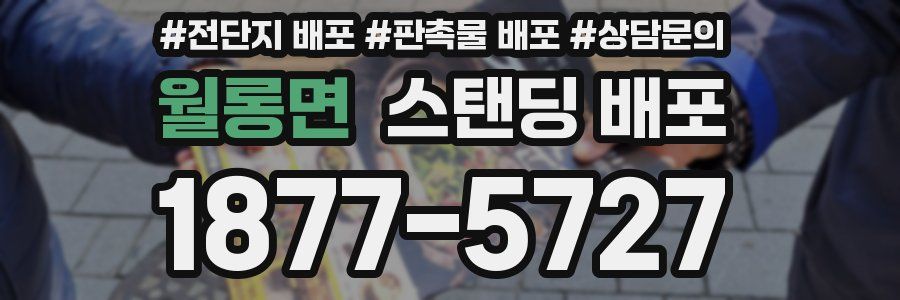 월롱면 스탠딩 배포