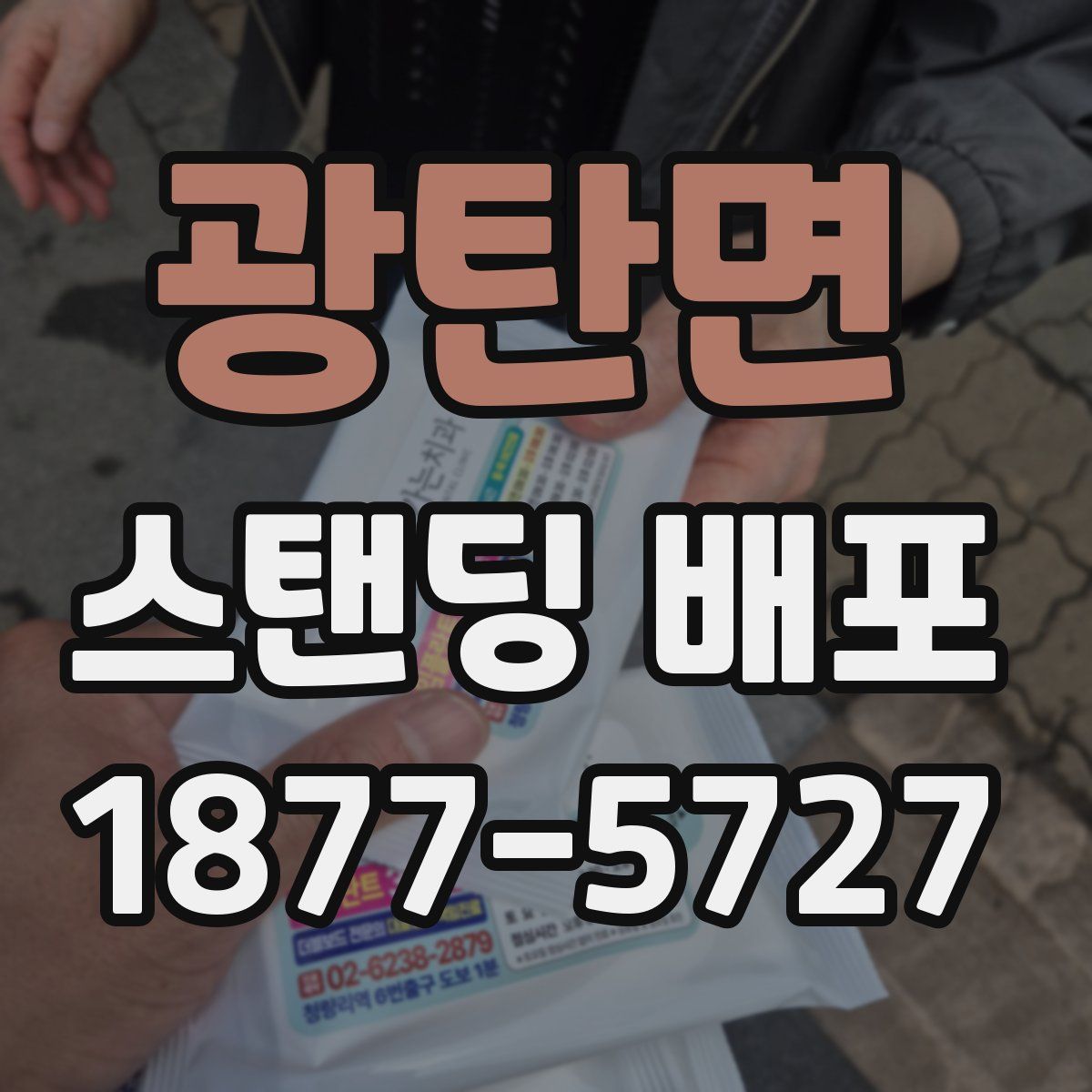광탄면 스탠딩 배포