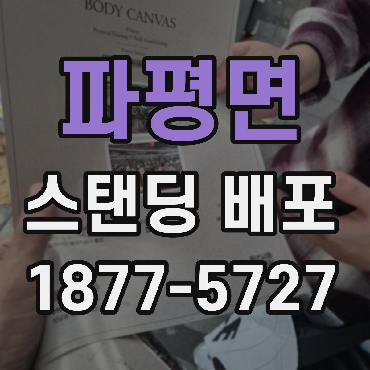 파평면 스탠딩 배포