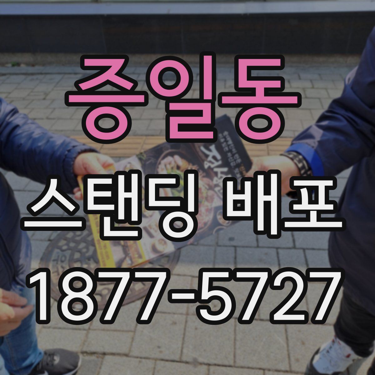 증일동 스탠딩 배포