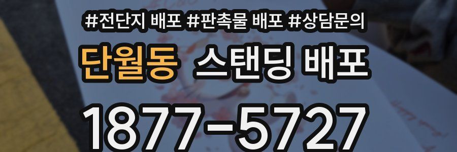 단월동 스탠딩 배포