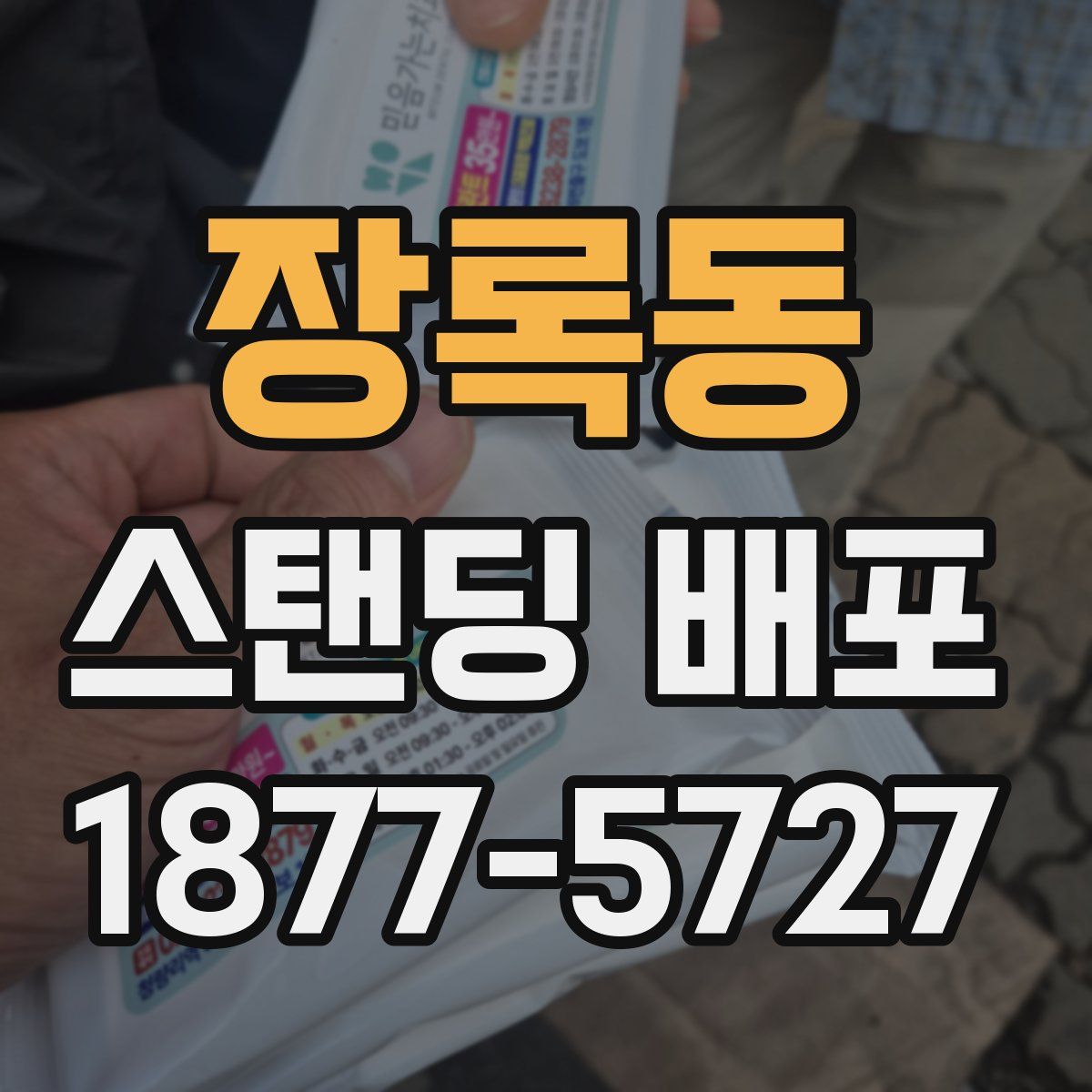 장록동 스탠딩 배포