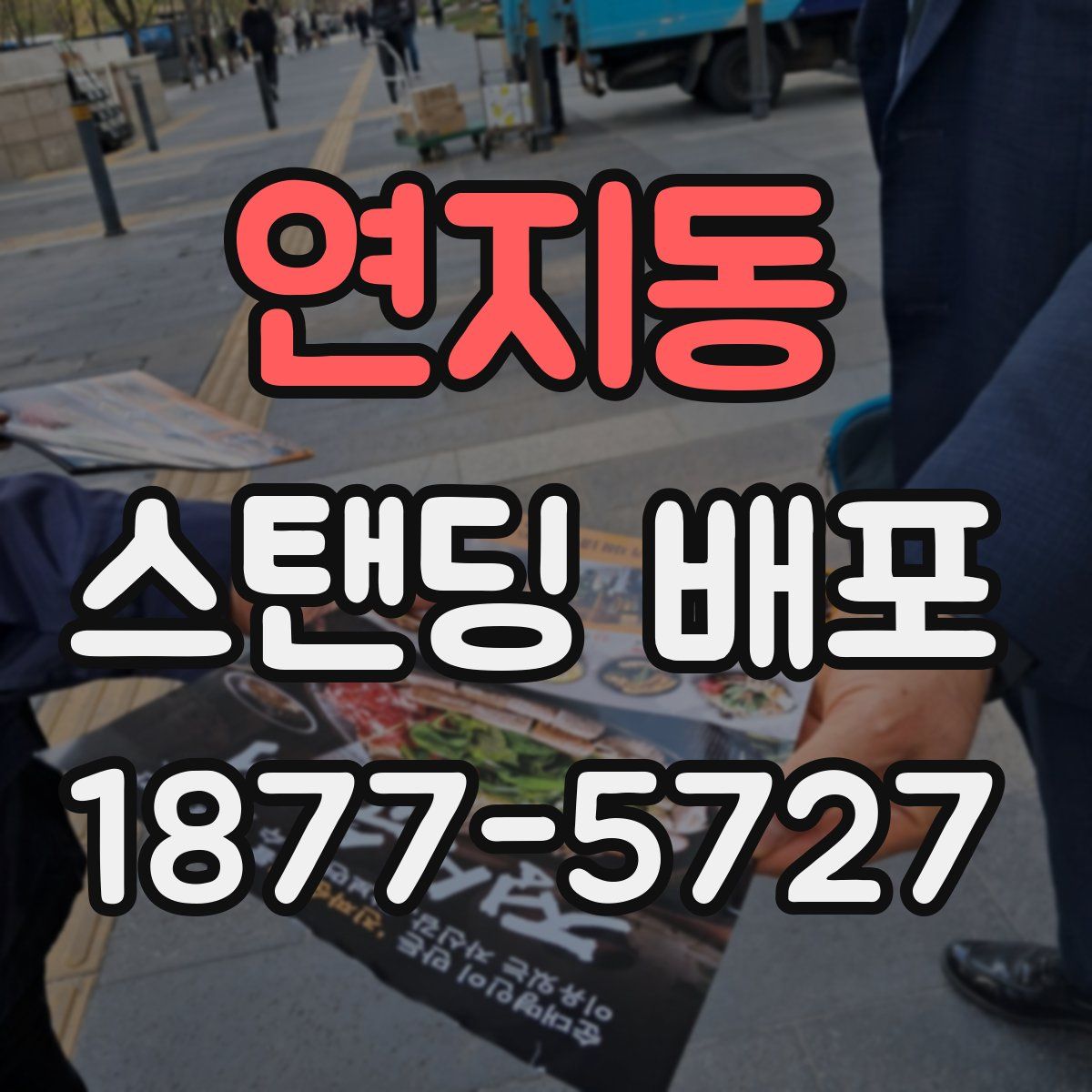 연지동 스탠딩 배포