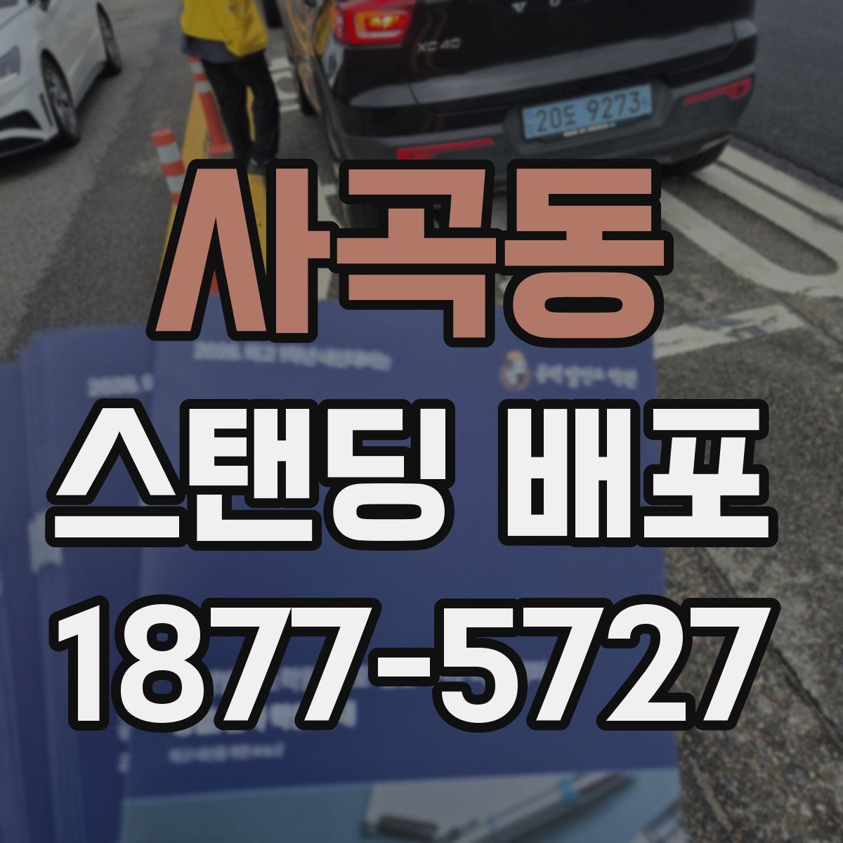 사곡동 스탠딩 배포