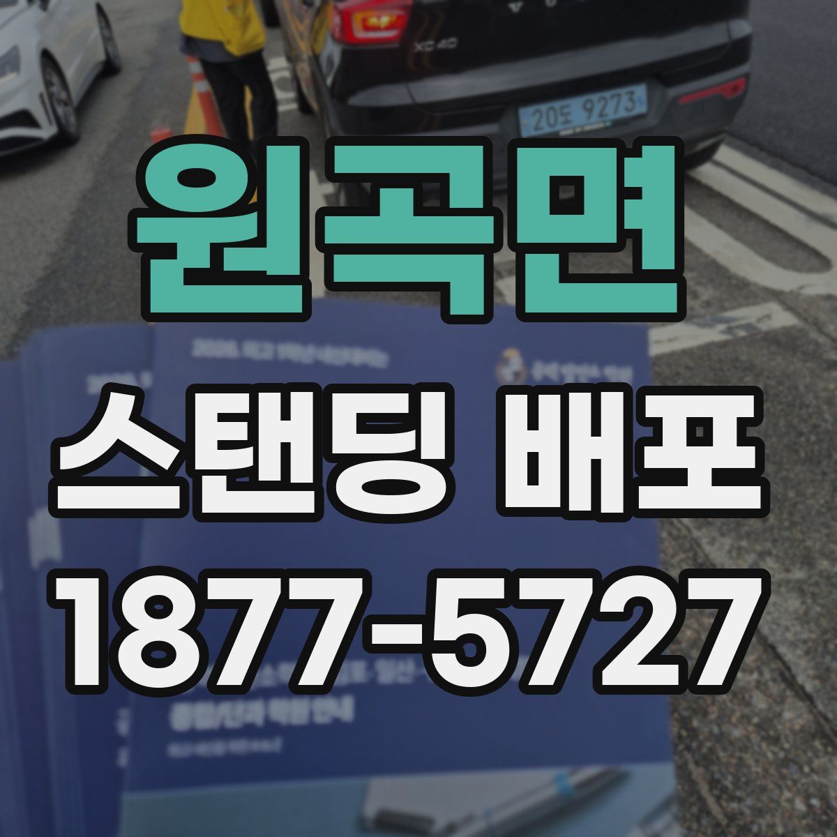원곡면 스탠딩 배포