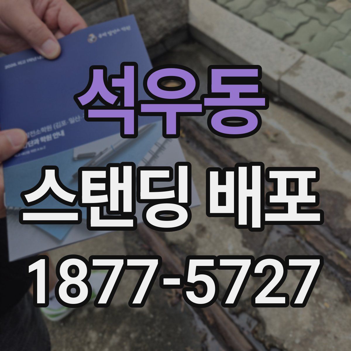 석우동 스탠딩 배포