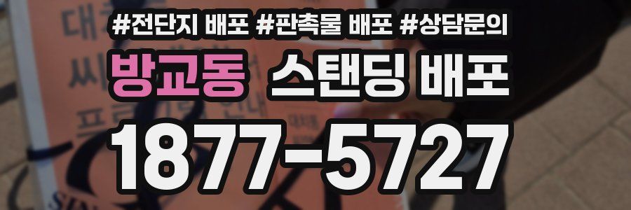 방교동 스탠딩 배포