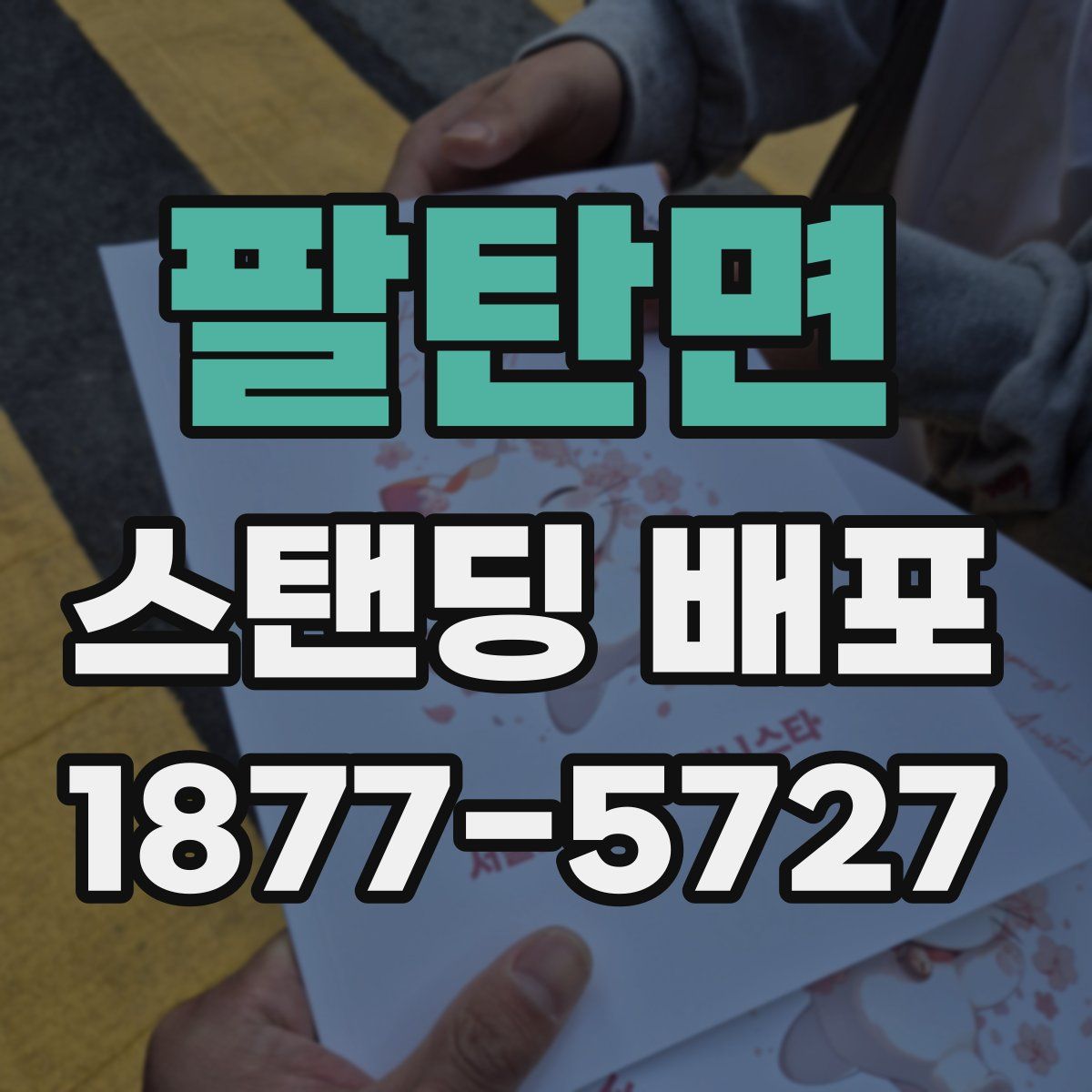 팔탄면 스탠딩 배포