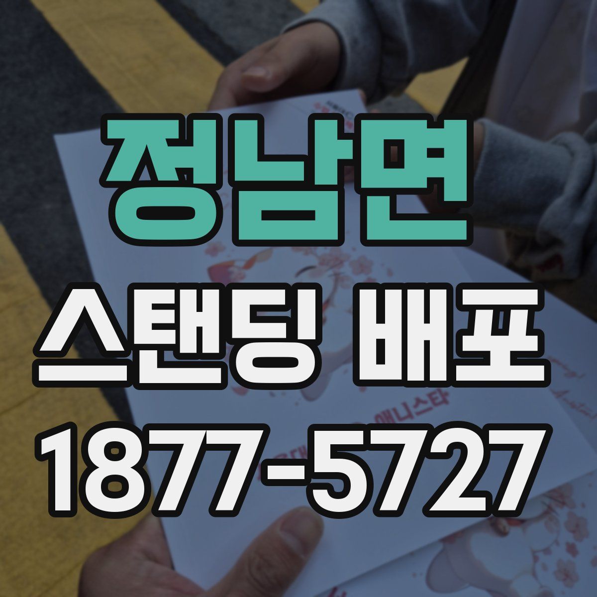 정남면 스탠딩 배포