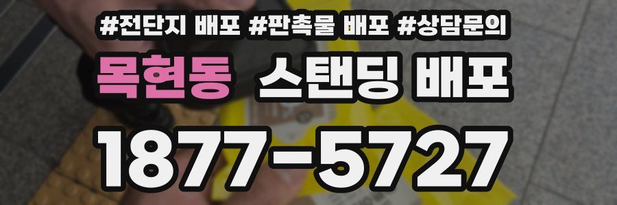 목현동 스탠딩 배포