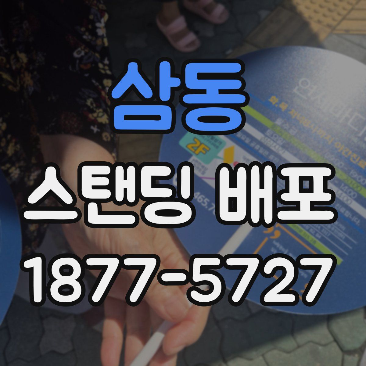 삼동 스탠딩 배포