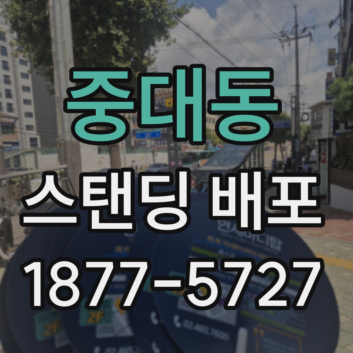 중대동 스탠딩 배포