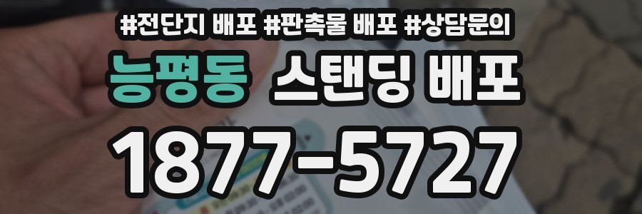 능평동 스탠딩 배포